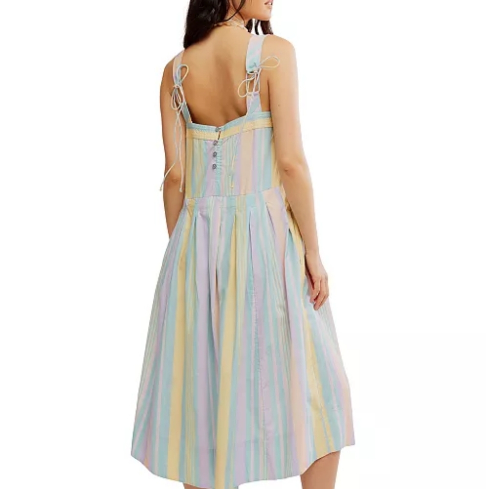 NWT Free Peaple Primavera Midi Dress - Picture 5 of 6